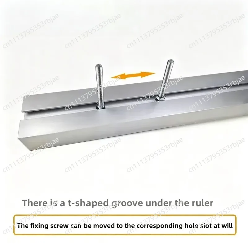 Positioning Board Precision Flat Saw Backing Ruler Push Table Saw Telescopic Backing Material Cutting Saw Woodworking Tool