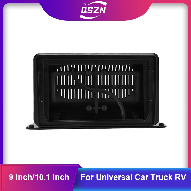 9 inch 10.1 inch Car Radio Fascia For Universal Car Truck Motorhome RV ABC Plastic Panel Fascias Dash Frame Trim Kit Face