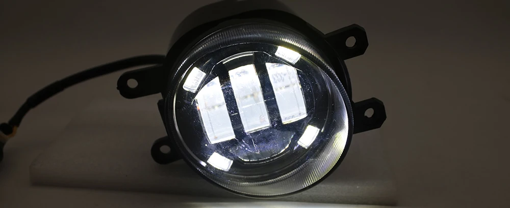Led Fog Lamp Car Driving Light Angel Eye Aperture DRL PTF 15Wx2 12V for Lexus IS XE30 Is250 Is300h Is350 Is200t 2014 2015 2016 detail image 24