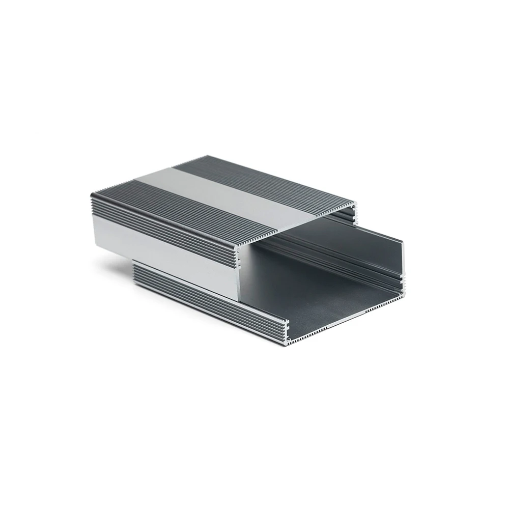 Split Type Electronic DIY Instrument Project Box Power Module Metal Cooling Housing Extruded Aluminum Enclosure H18 106*54MM
