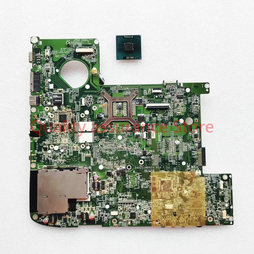 Imagem -02 - Placa-mãe Portátil para Acer Aspire Da0zd1mb6f0 Da0zd1mb6g0 Da0zd1mb6g0 Mb.akv06.001 Mbagw06002 Ddr2 Cpu Livre