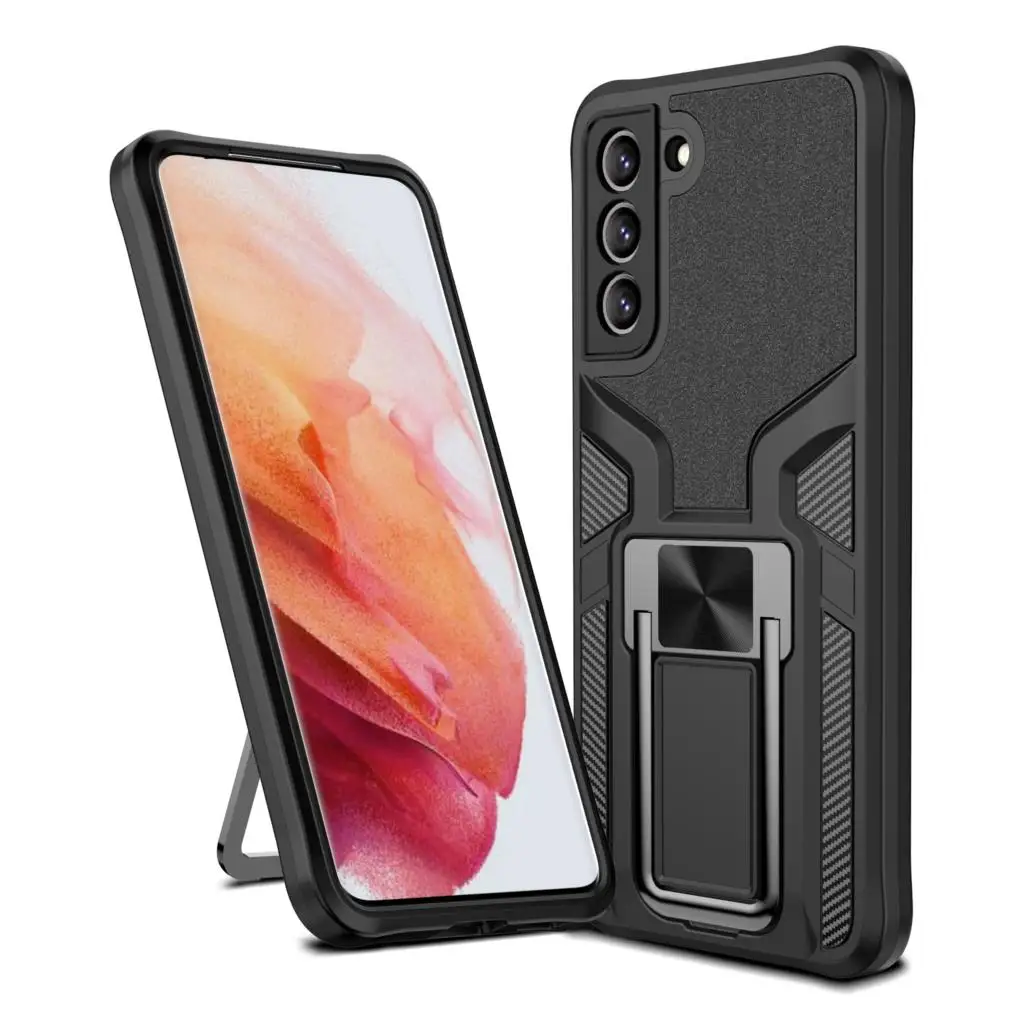 

Magnetic Strong Protection Case for Samsung Galaxy S21 FE 5G S22 Ultra S20 Plus Kickstand Back Cover for Samsung S22 Cases