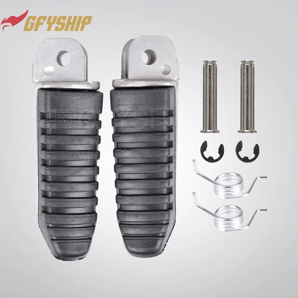 Motorcycle Front Footrests Foot pegs For Suzuki BANDIT 400 / 1200 / 600 GSF400 GK75A GSX400 GSF1200 GSF600 GSXR1100 RF600 RF900