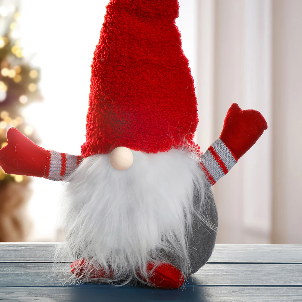 

24 set Dwarf Beard Gnome Making Supplies Wooden Balls For Crafts Diy Faux Beards Craft Materials Gnome Crafting Kits