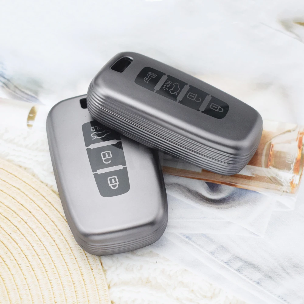 3/4 Buttons Car Key Case Cover for Kia Hyundai Ix35 SOUL SORENTO MOHAVE Borrego EQUUS Optima K5 Forte Opirus Rohens Shell Fob - Image 5