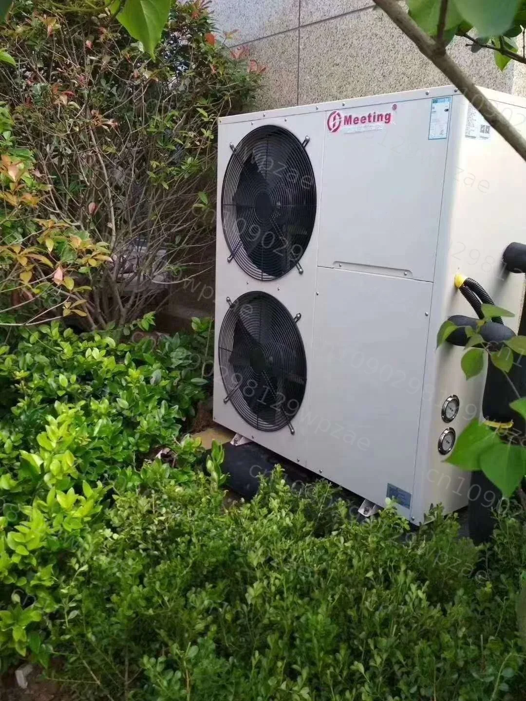 MEETING OEM Heating Cooling Monoblock Inverter Heat Pump Evi Working at -25degree