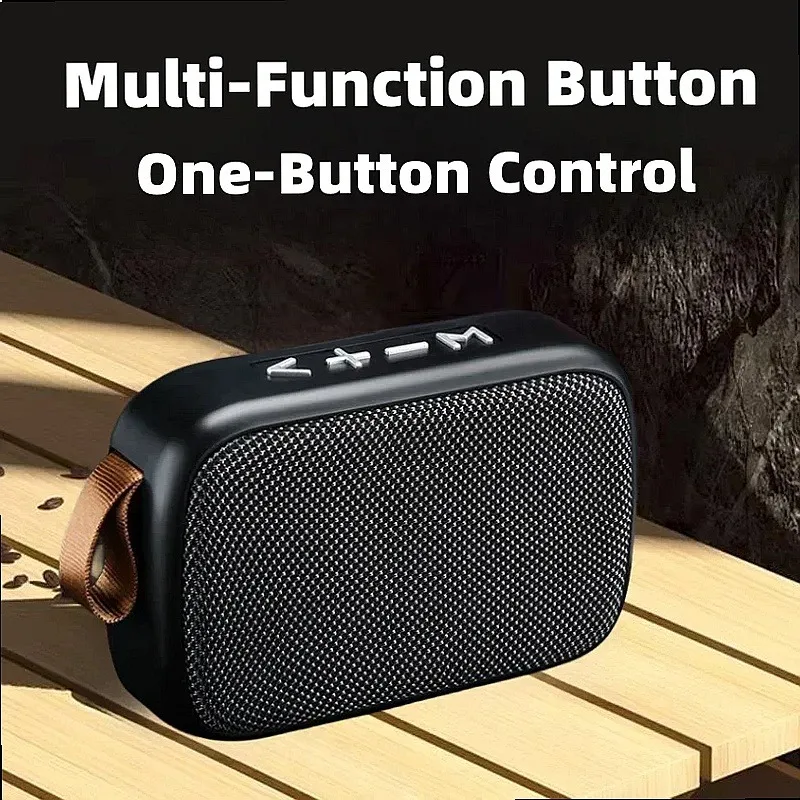 Portable Bluetooth 5.0 Speaker Outdoor Mini Wireless Oxford 3D Stereo Hifi Sound Box