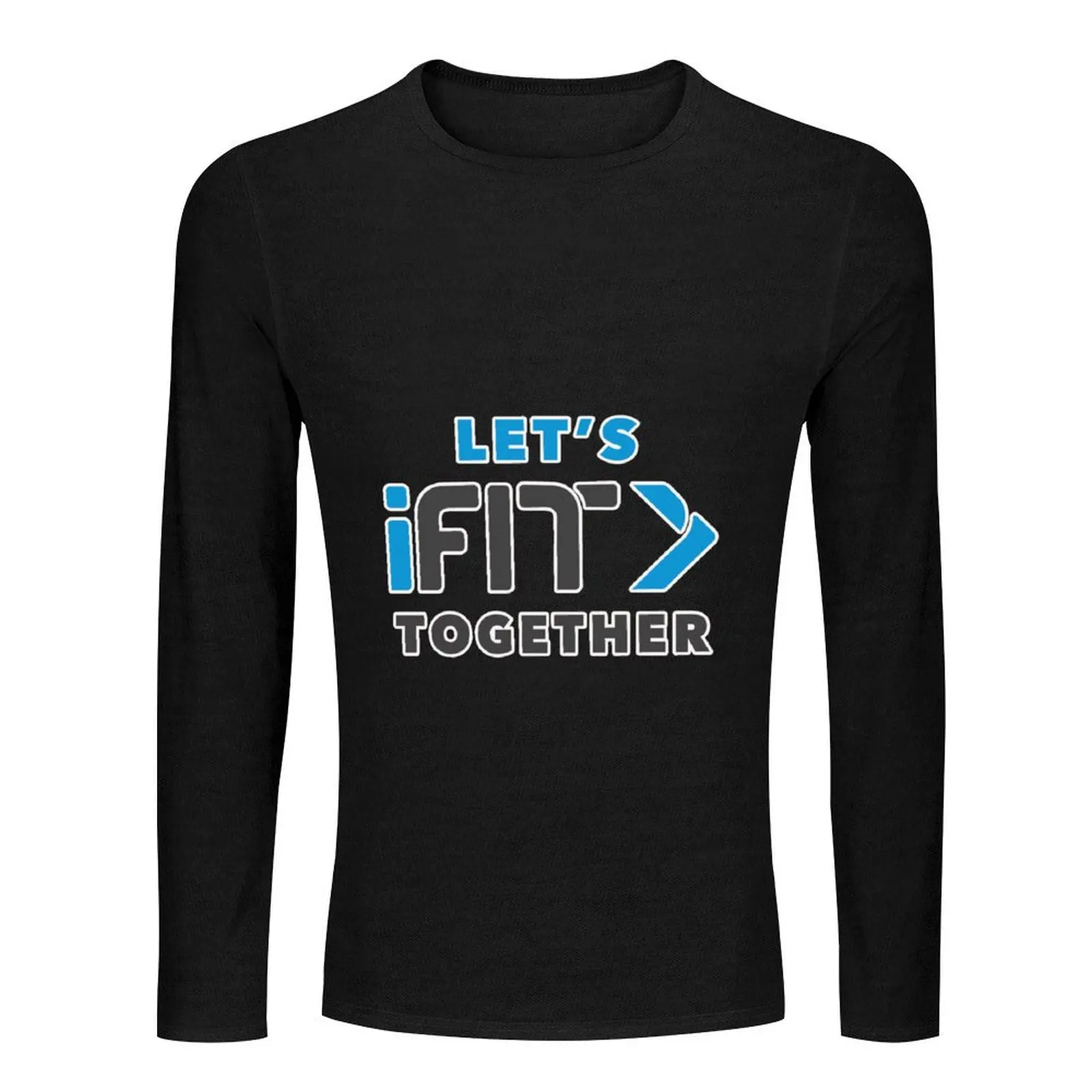 Ifit Health and Fitness - Best Health Trackers - Personal Training at Home Long T-Shirt tops t shirts for men pack