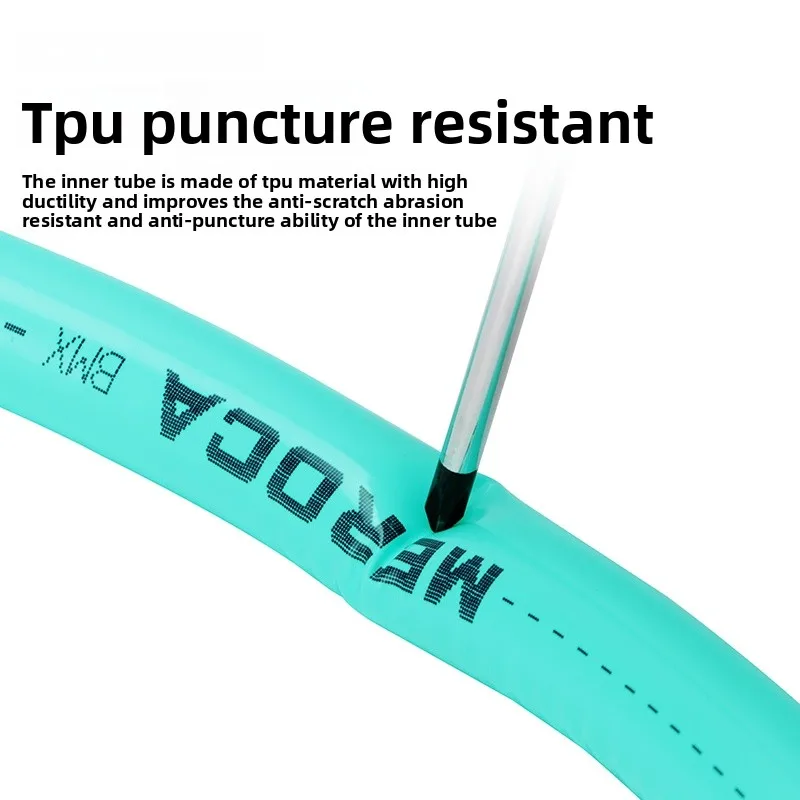 

MEROCA Сверхлегкая внутренняя трубка из ТПУ BMX 20 дюймов 406/45 велосипедная 6-дюймовая велосипедная шина запасная шина складная велосипедная внутренняя трубка