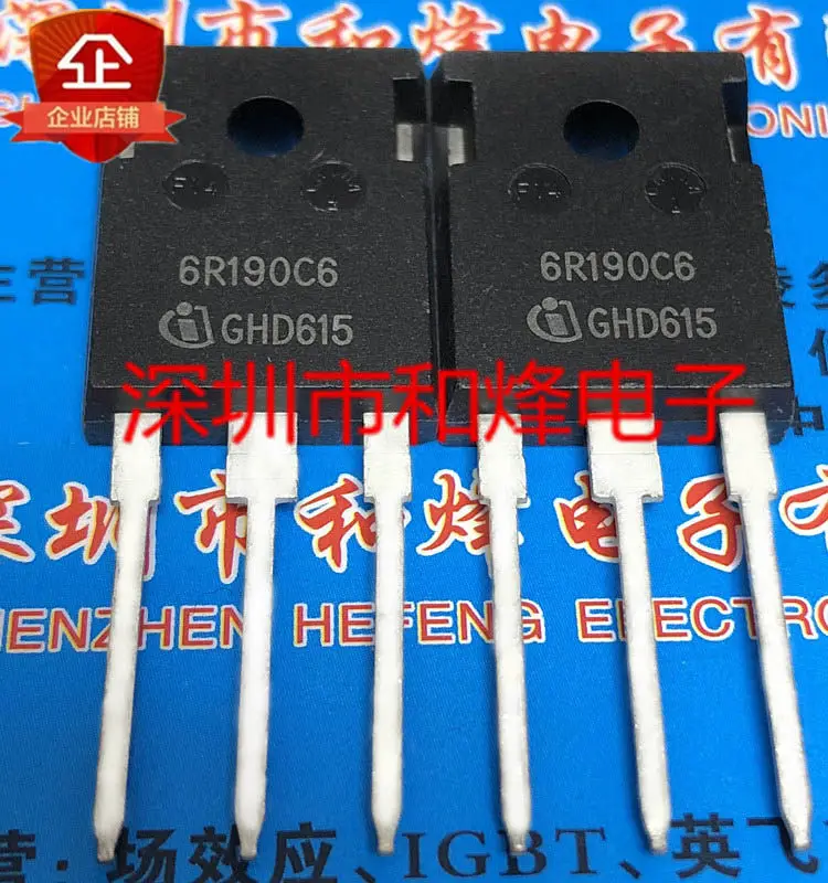 

5 шт./лот 6R190C6 IPW60R190C6 TO-247 650 В 20 А