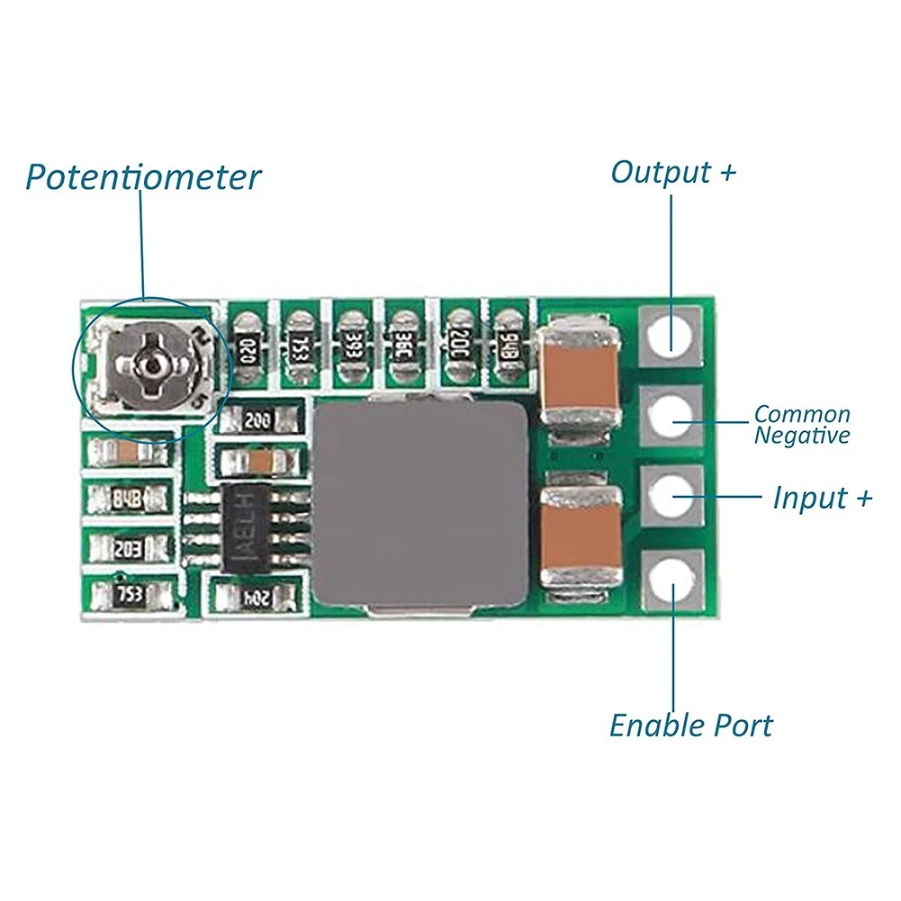 10Pcs 5V Regulator Module 3A Voltage Reducer DC 4.5-24V 12V 24V to 5V Buck Converter Power Supply Transformer Module