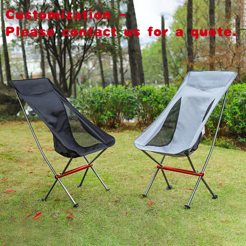 

custom.Modern Moon Garden Chair Outdoor Furniture with Aluminum Alloy Frame Oxford Fabric Storage Carry Bag