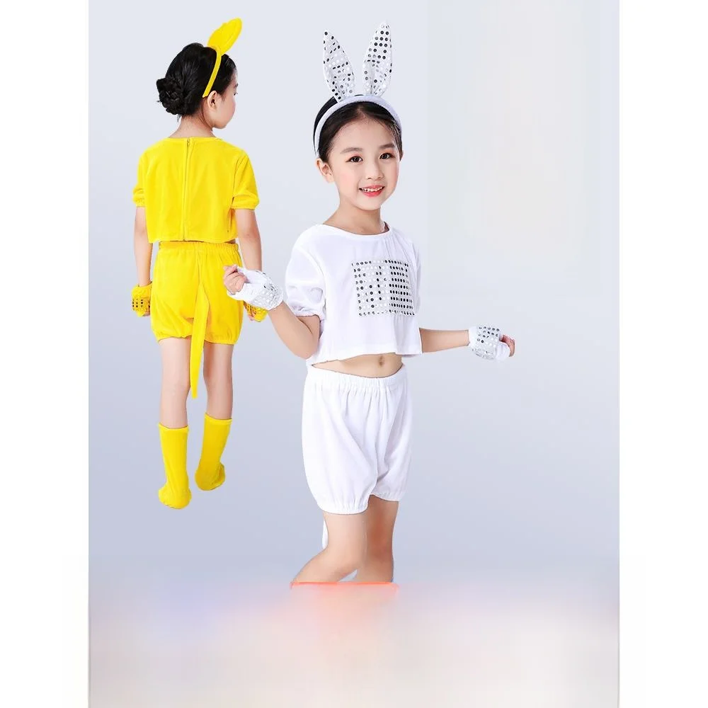 Halloween Children's Animal Performance Costume Little Rabbit Mouse  Dog Carp Dance Kindergarten Performance Clothes