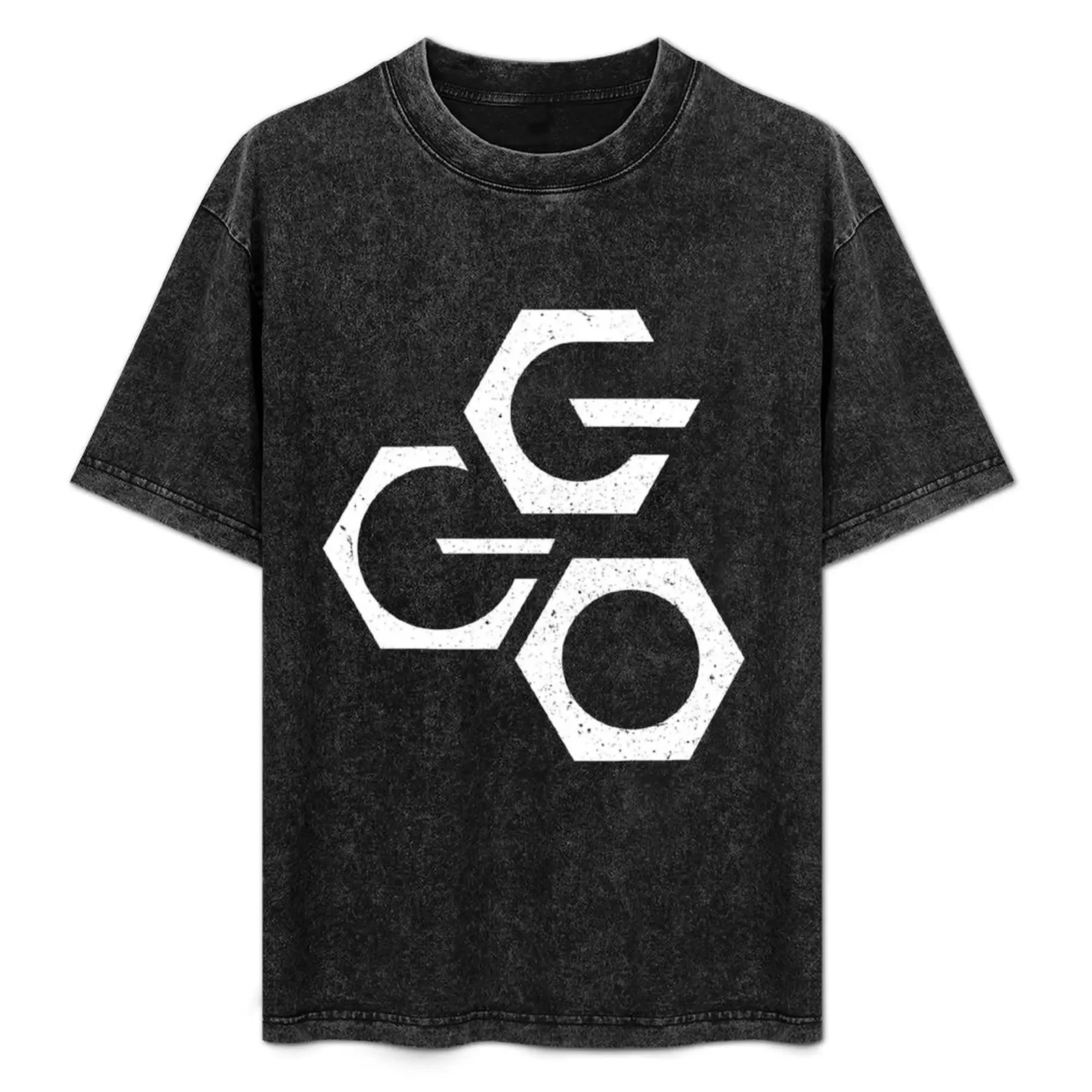 

Gun Gale Online - Sword Art Online - White Logo T-Shirt Work Wear Short Sleeve T-Shirt