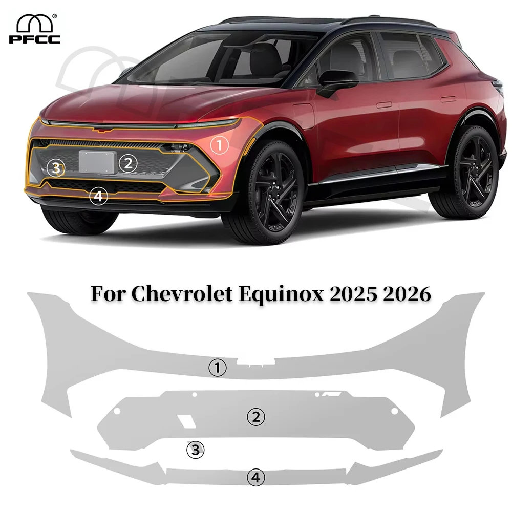 

For Chevrolet Equinox 2025 2026 TPU Paint Protection Film Pre-cut PPF Car Body Anti-scratch Clear Bra Resistant Repairable Cover
