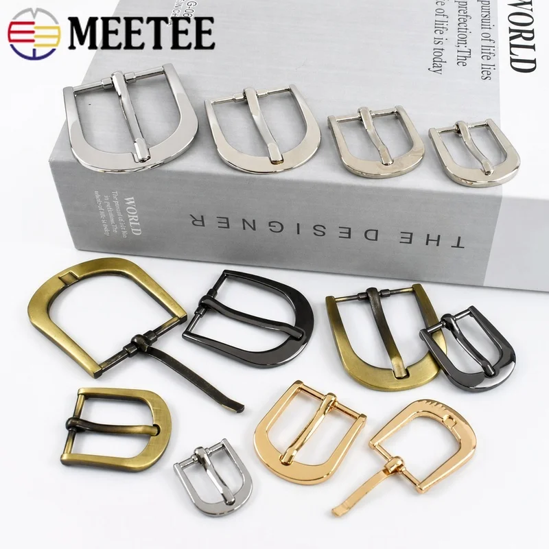 

10/20Pcs 12-38mm Metal Belt Buckles Bag Strap Webbing Pin Clasp Dog Collar Coat Pants Adjust Hook DIY Leather Craft Accessories