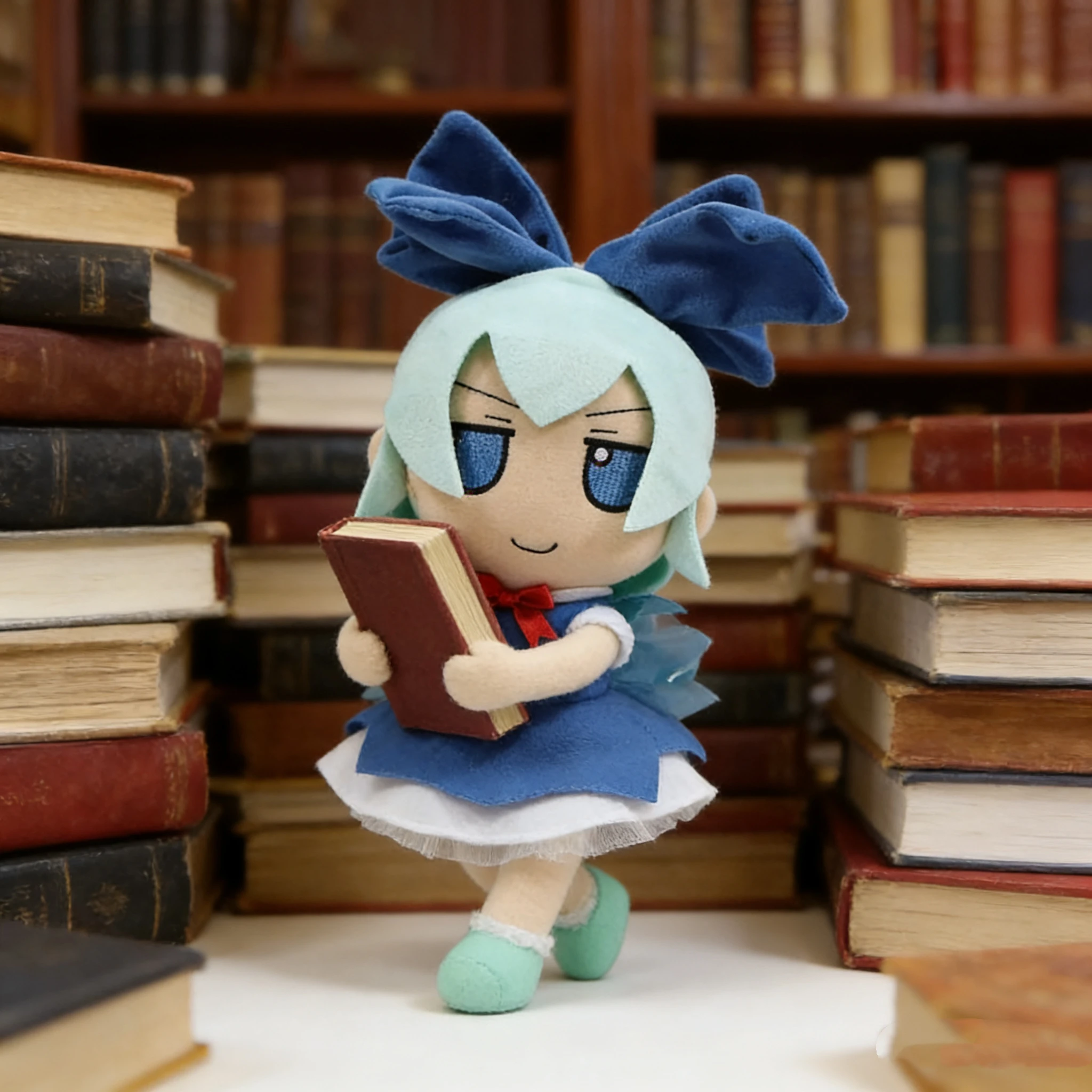 

Hot Sale Plush Toy Anime Touhou Project Stuffed Doll Sitting Girl 20cm Plushie Figurine Soft Gift for Kids Fans