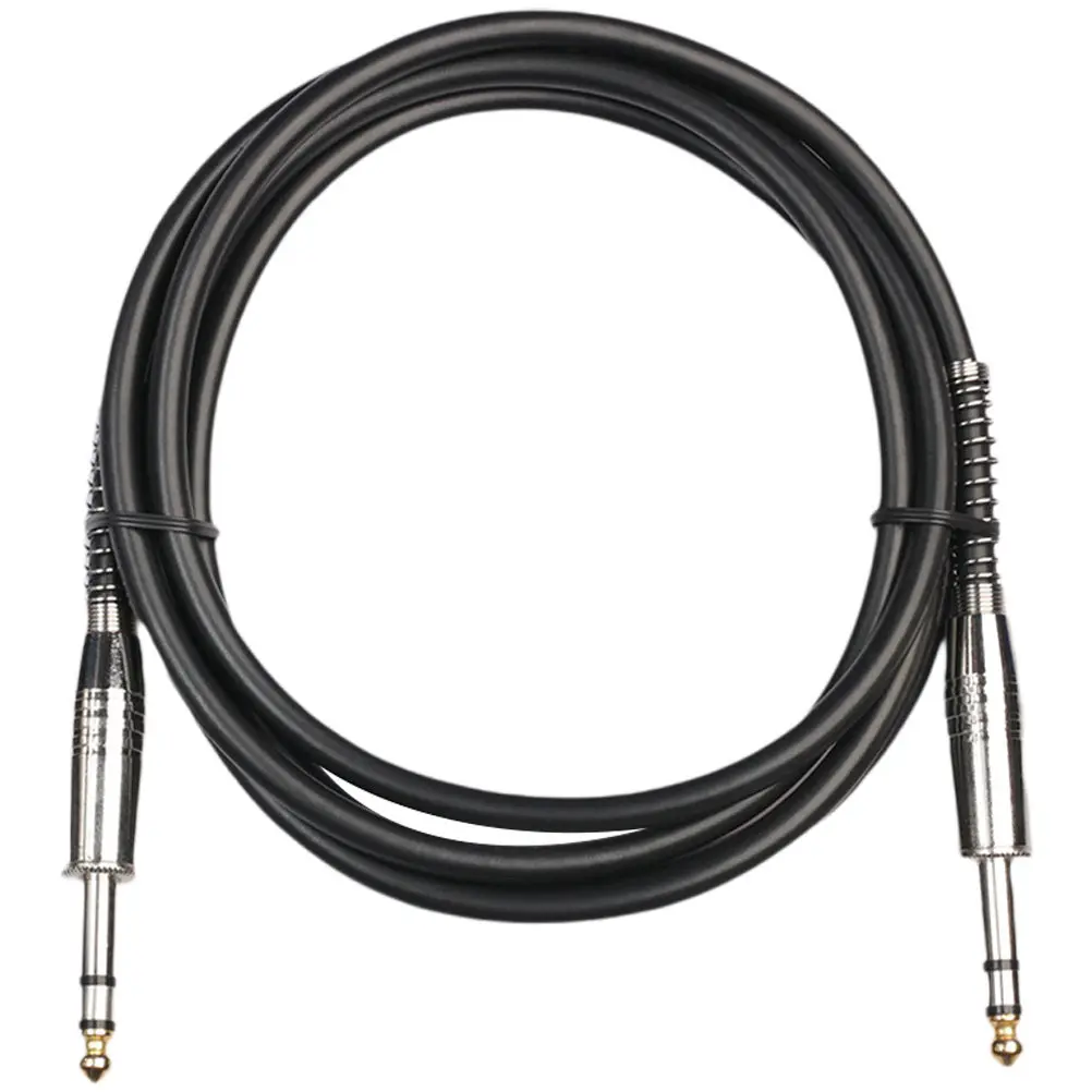 

Premium Guitar Audio Cable 6.35mm Stereo Instrument Cable for Electric Guitar Bass Keyboard Speaker Strong Bend Resistant