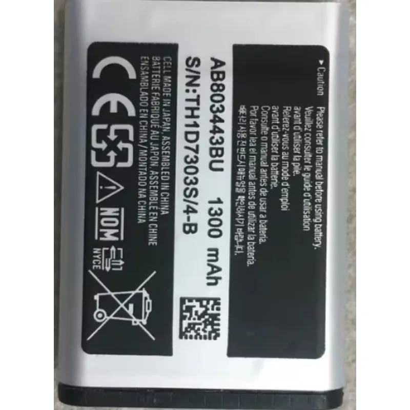 For / C3350 Battery Brand New AB803443BU Mobile Phone Battery