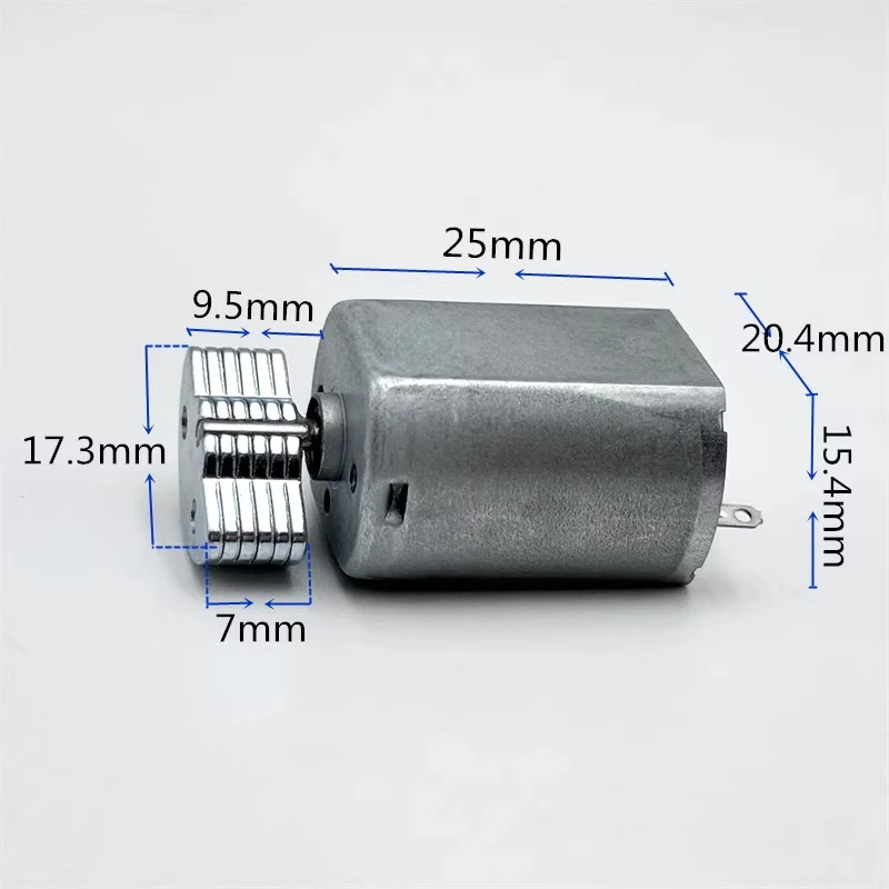 DC 3V 3.7V Micro 20mm Mini 130 Vibration Vibrating Motor Eccentric Wheel Vibrator DIY Toy Model Massager Feeder Machine