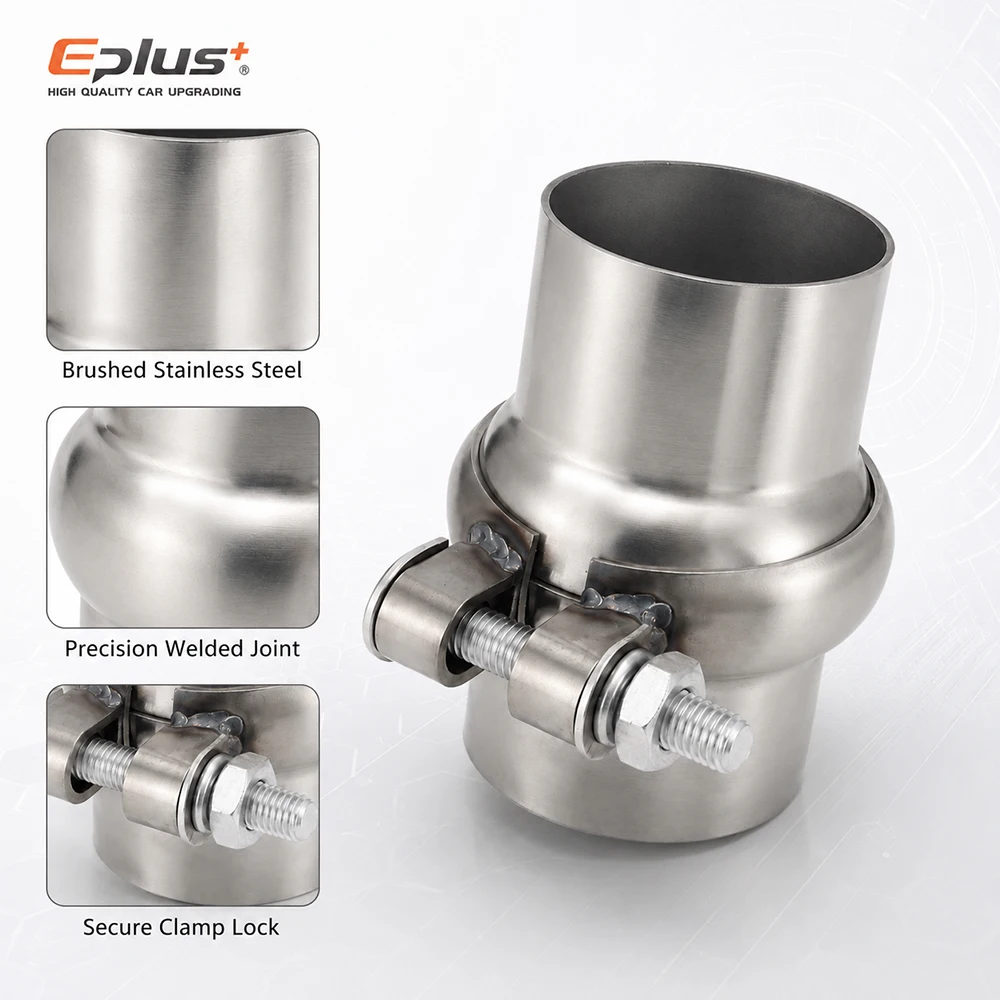 EPLUS Edelstahlrohr-Universalverbindung Pipeline-Adapter Geeignet für Alle Rohre Auto-Auspuffrohr – Detail 5