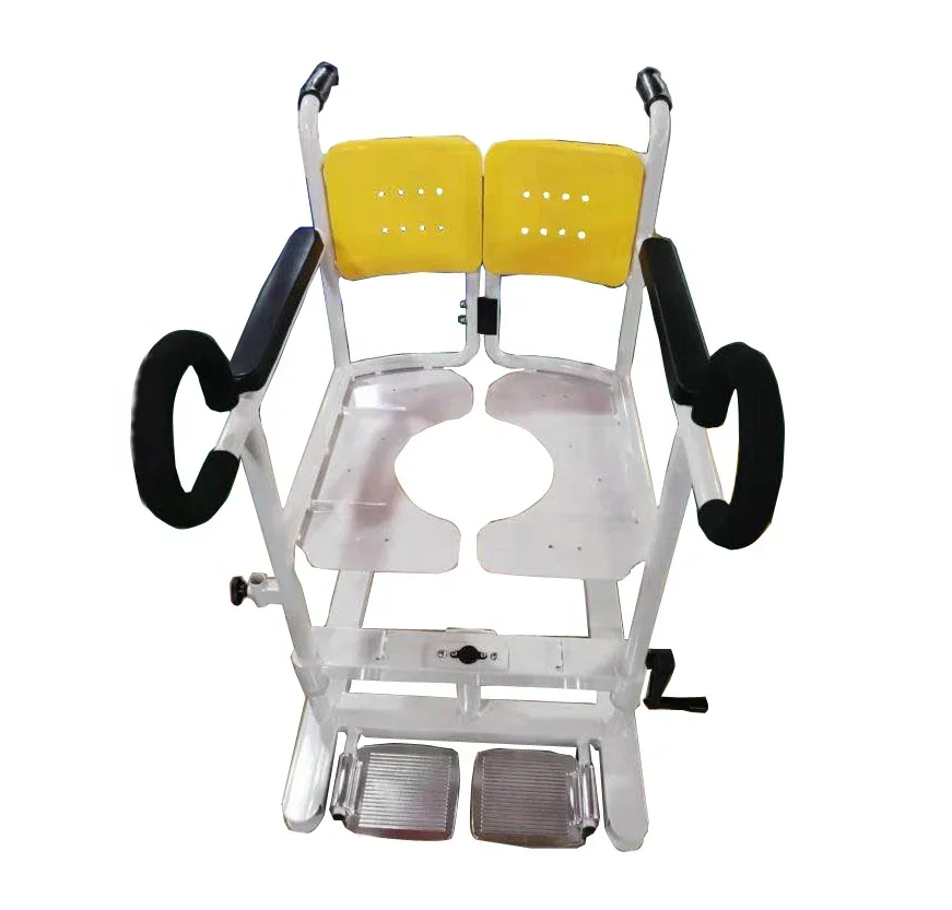 Light multifunctional portable folding transfer patient commode toilet