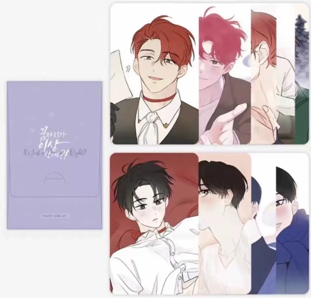 Wrong dream Korean bl manhwa card set(9 cards) offical original merchandise spot goods