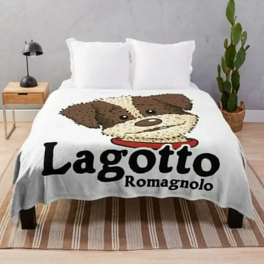 

Lagotto Romagnolo Throw Blanket Cozy Throw Blanket Birthday Gift for Him Her