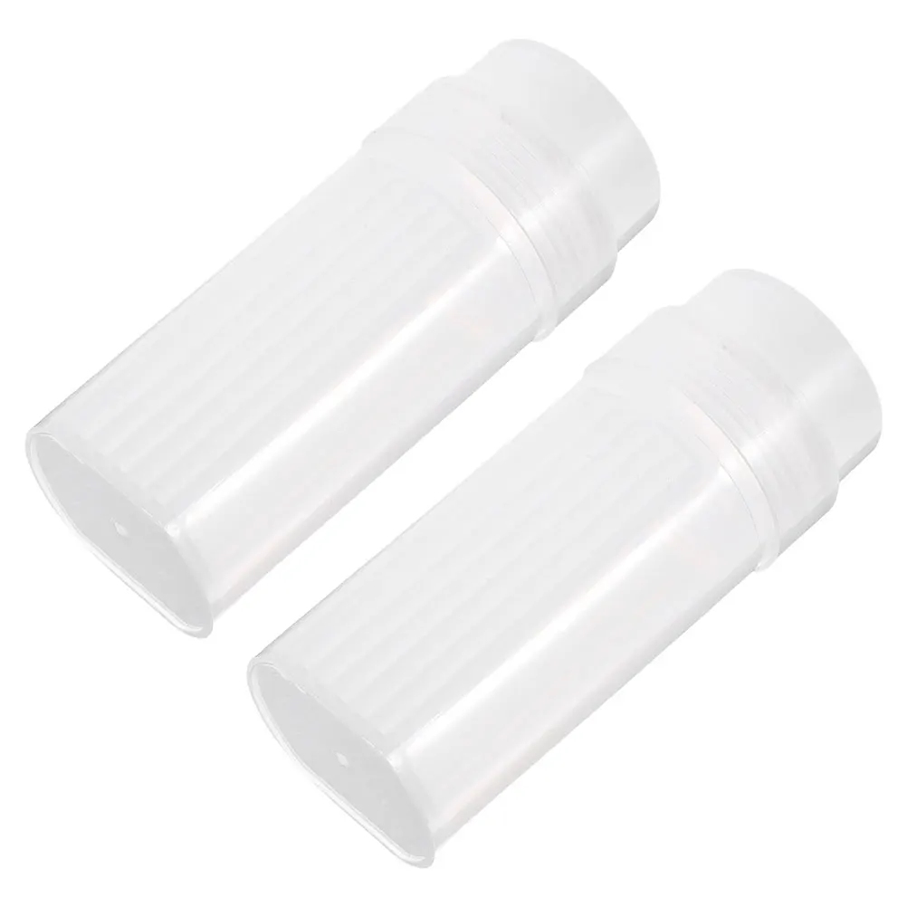 

2pcs Staining Jars Plastic Laboratory Slides Holder Clear Transparent Leak Proof Baby Round Canning Supplies Container