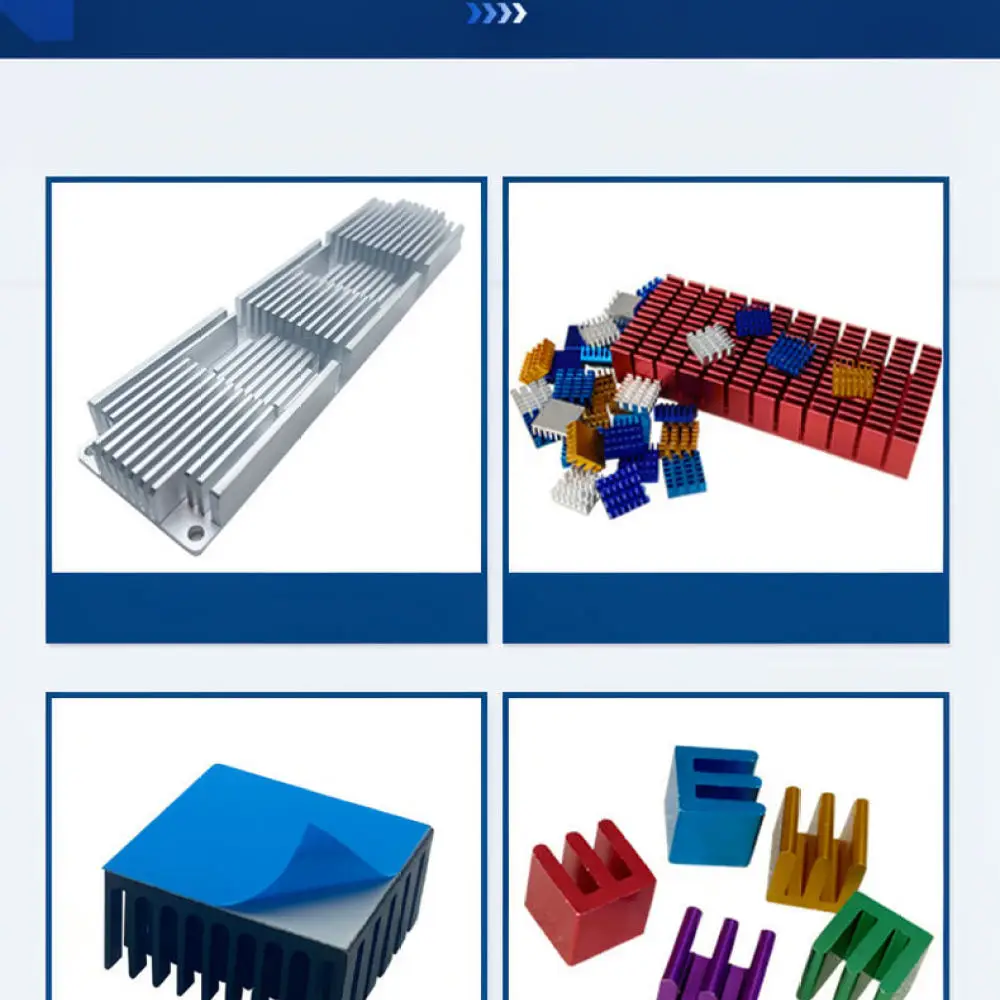 Reliable Aluminum Heat Sink For Juncheng Server Cooling Radiator Fin Optimized Thermal Management Computer Component