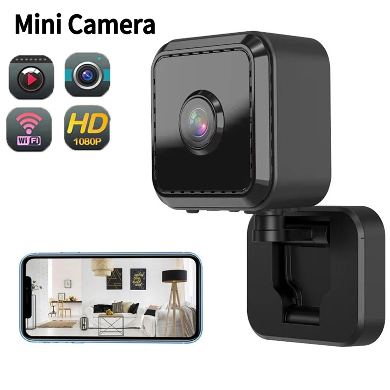 Wireless WiFi Monitoring Camera Surveillance Camera Night Mini Security Camera Home Baby Monitor mobile Phone Remote Alarm