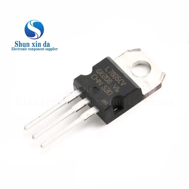 10PCS L7805CV L7806CV L7808CV L7809CV 7810 L7812CV L7815CV 7818 L7824CV LM317T TO-220 7805 Linear Voltage Regulators Positive