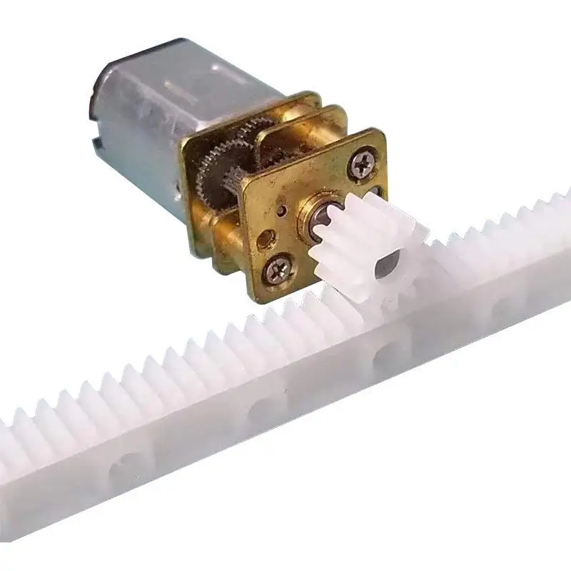 1PCS N20 Geared Motor Micro, Motor 0.5 Modular Rack Guide 12-tooth 15-tooth 3MMD Hole Gear Set