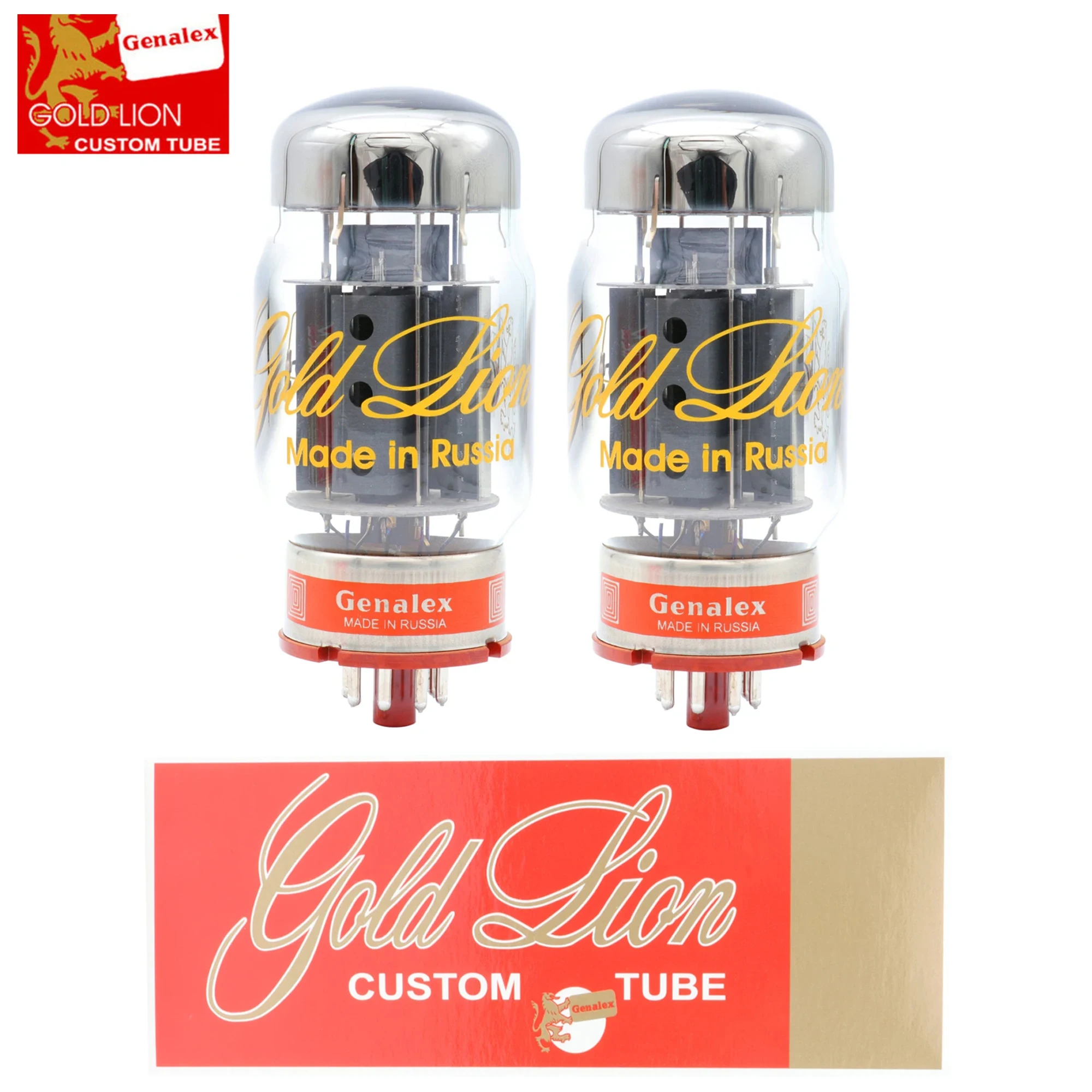 

Brand New GOLD LION KT88 Vacuum Tube Replace 6550 KT120 EL34 KT66 KT77 KT100 Vintage Audio Amplifier DIY Kits Matched Tested