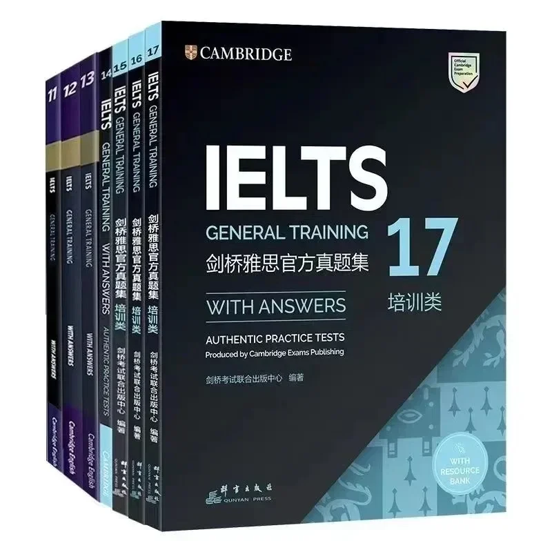 7 Boeken/Set G5-G11/G12-G18 Cambridge Ielts Training Vraag Engels Ielts Ielts Ielts Emigreren Sprekend Luisterboek