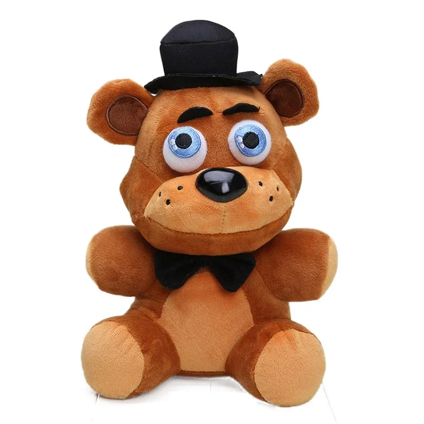 @Five Night At Freddy Fnaf Niedliche Plüschtiere Spielpuppe 18CM Bonnie Bear Foxy Cartoon Stoffpuppen Freddy Spielzeug für Kinder Geschenke