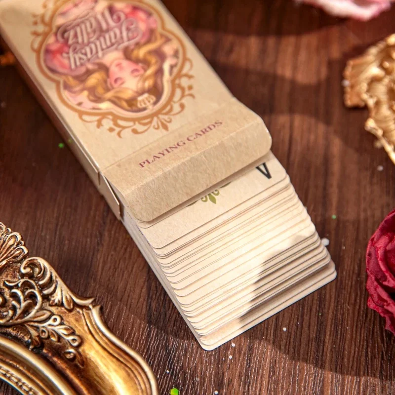 Elf Fairy Tale Retro Playing Cards, Dreamy Decorative Cards Ideal For Card Collectors, Dual Use For Collection And Entertainmen