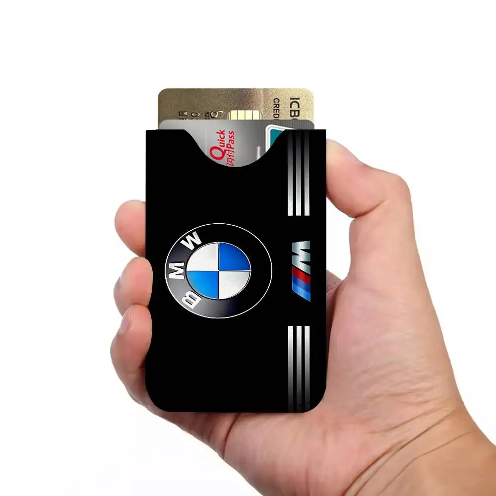 Car B-BMW Card Protect Kreditkartenetui, schlanker Geldbörsenschutz für Männer, Reisen, Einkaufen – Detail 10