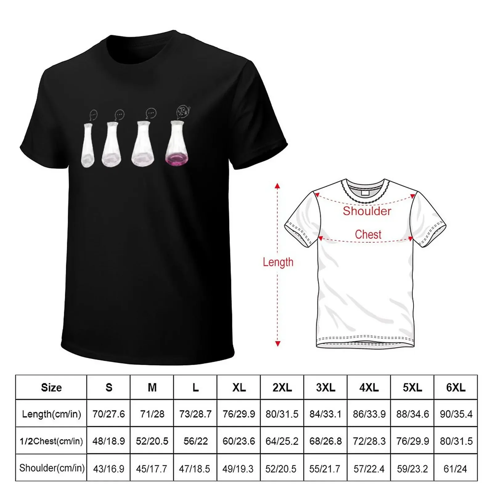 Chemistry Titration, Fickle Beast T-Shirt quick-drying aesthetic clothes blanks workout shirts for men