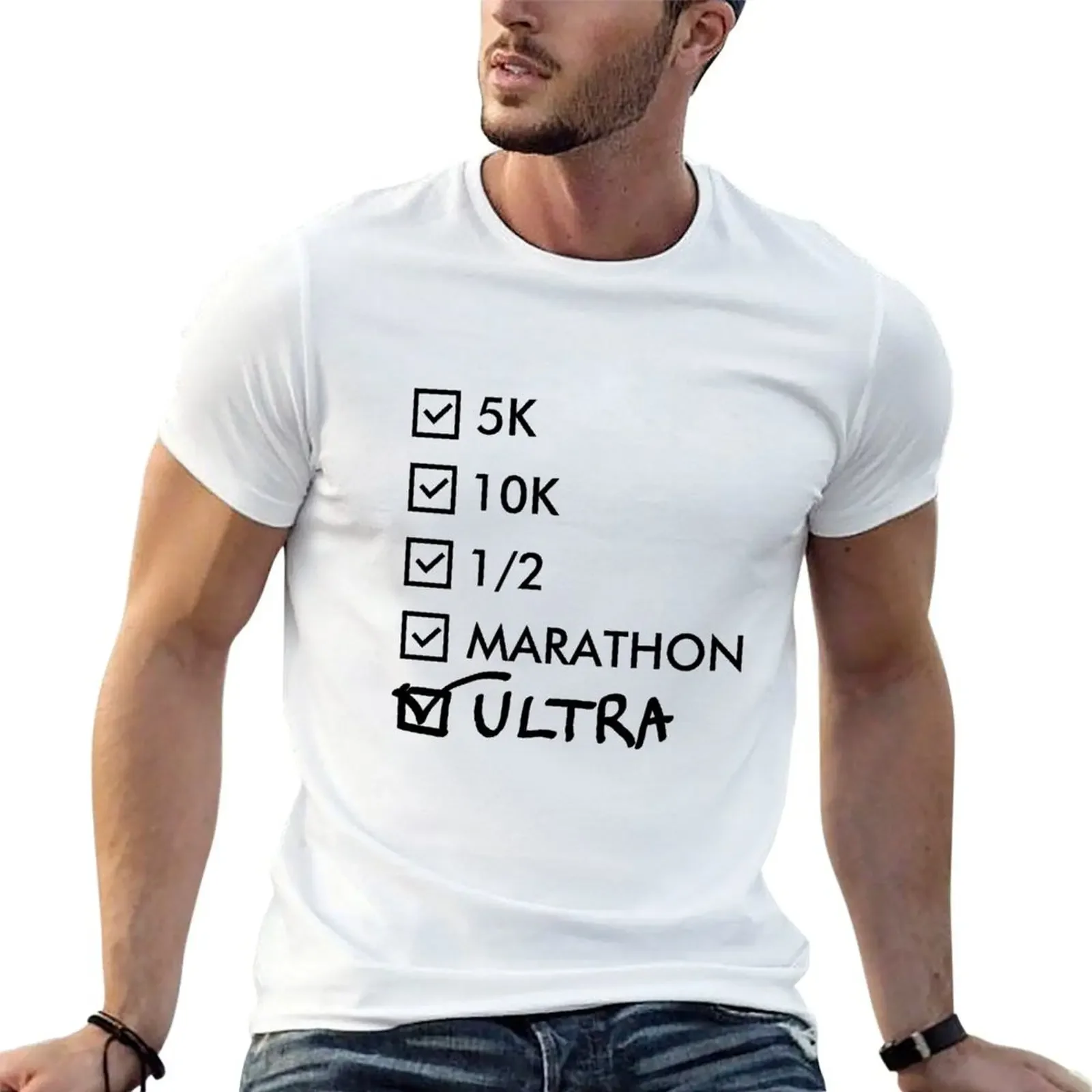 Ultra Marathon Running T-Shirt oversized graphic tee tops shirts men graphic