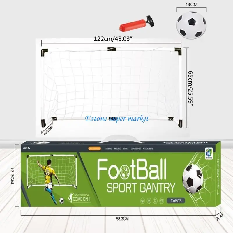 090b Kids Basketball Hoop Soccer Arcade Game pour les âges Toy Toy Sports Game