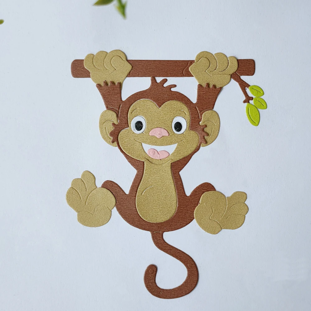 New Animals monkeys metal cutting die scrapbook for photo album paper diy gift card decoration embossed dice