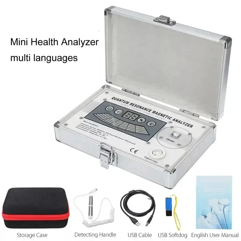 NEWEST Body Quantum Analyzer Magnetic Resonance Health Analyzer 54 Checking Reports Set Portable Testing Healthy Body Machine