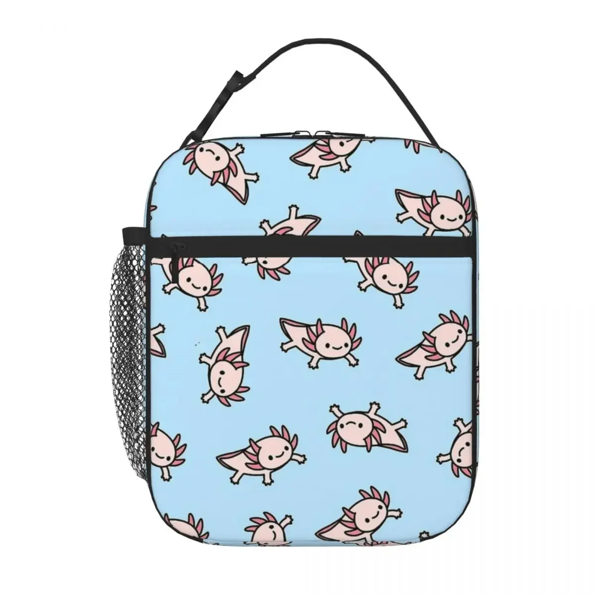 

Axolotl Insulated Lunch Bags Thermal Bag Meal Container High Capacity Lunch Box Tote Food Bag Work Picnic