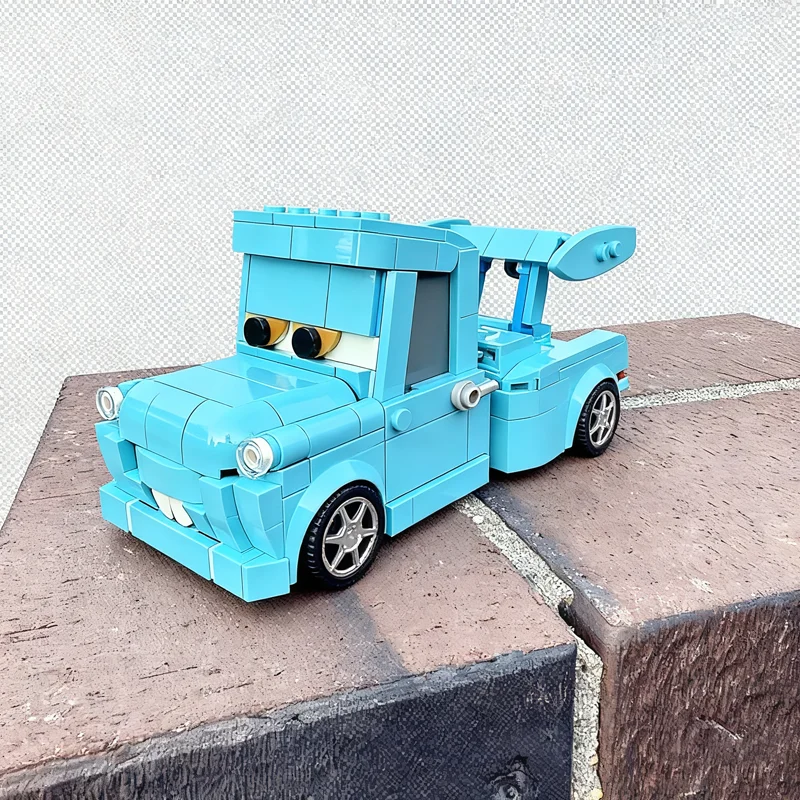 419 stücke MOC Tokyo Mater City Champions Super Auto Modell Bausteine Bau Spielzeug Weihnachten Geschenk Idee Bildung Ziegel Kinder