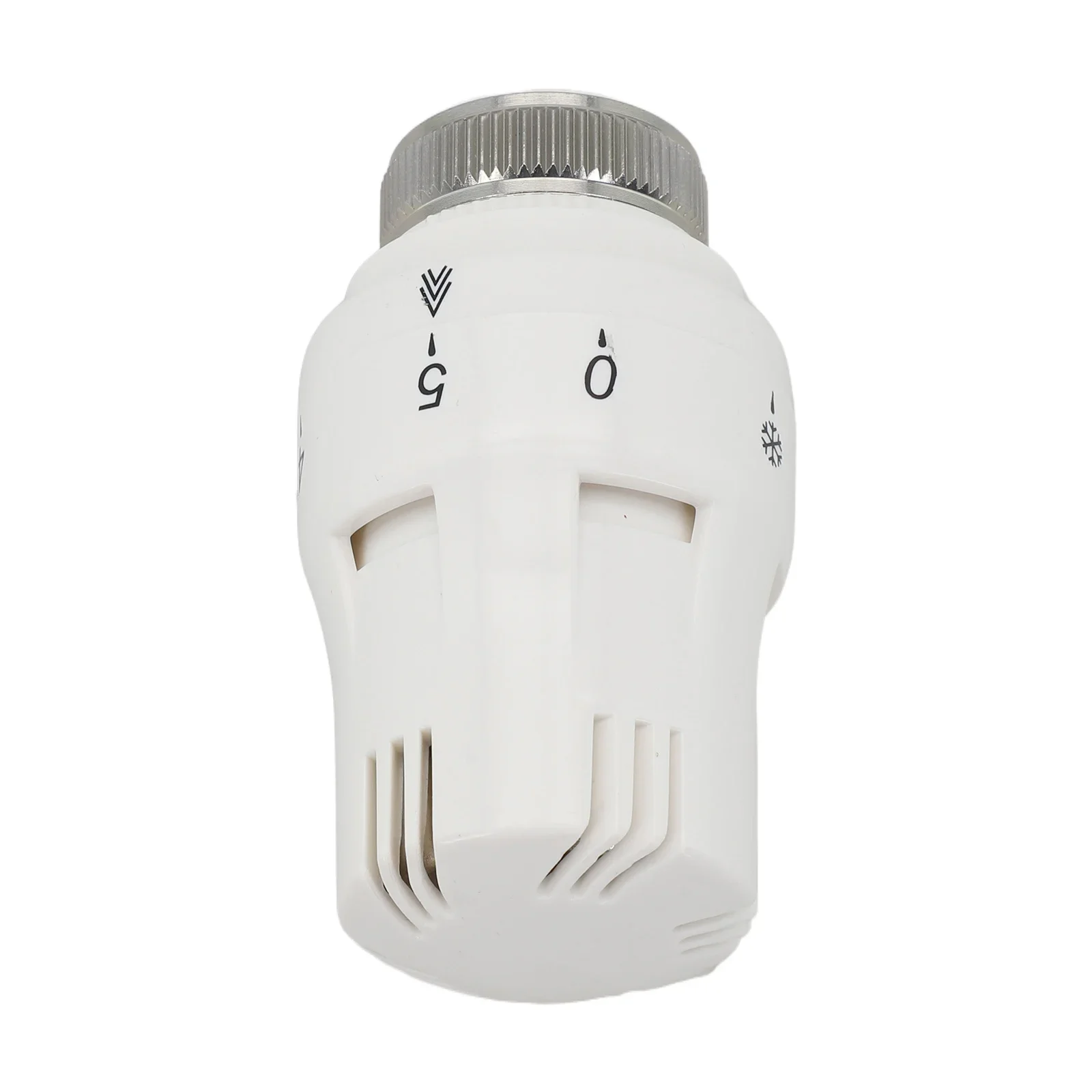 Automatic Control Manually Water Heating White Comfortable Household Heating Plastic Radiator Thermostatic Valve