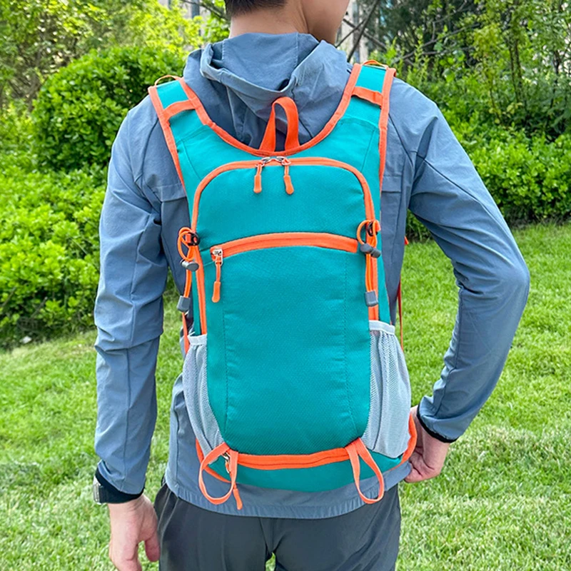 Zaino di grande capacità Zaino leggero da esterno per escursionismo, campeggio, arrampicata, borsa per acqua, zaino portaoggetti, borsa a tracolla per ciclismo, palestra sportiva