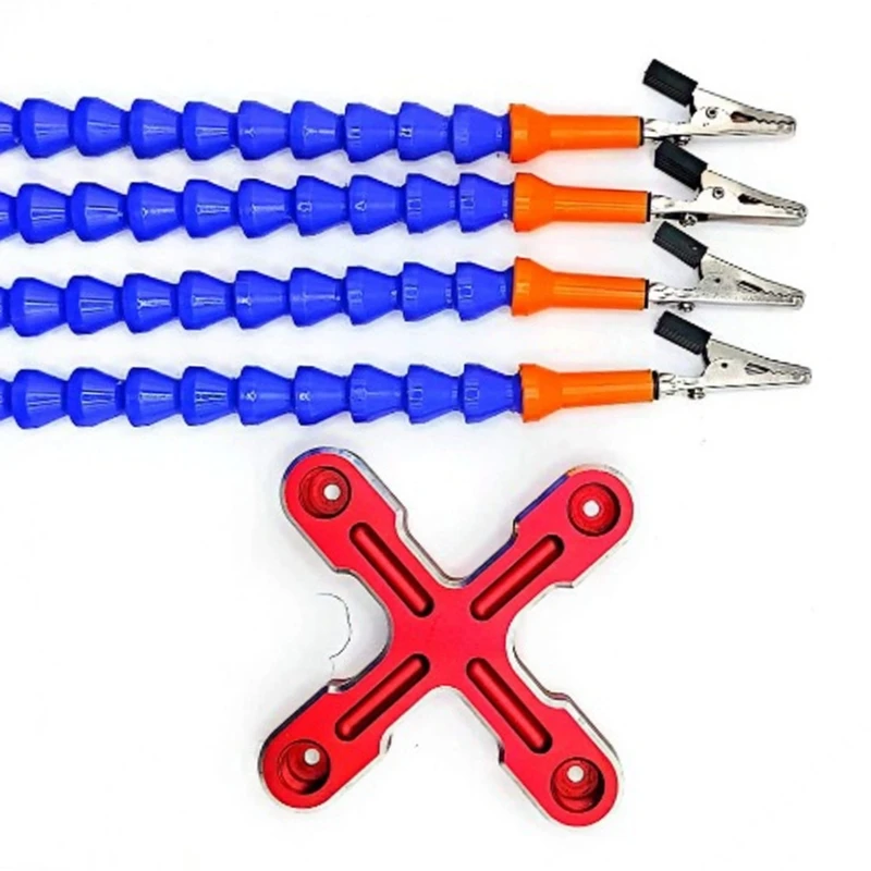 Soldering Third Hand Station With 4 Flexible Arms For Jewelry And Projects Dropship