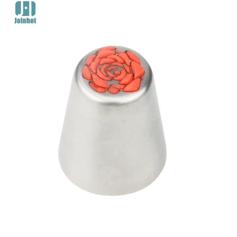 2 pc  rose flower Icing Piping Tips Special Russian Nozzle Cupcake Cake Decorating Pastry Baking Tools Christmas nozzles