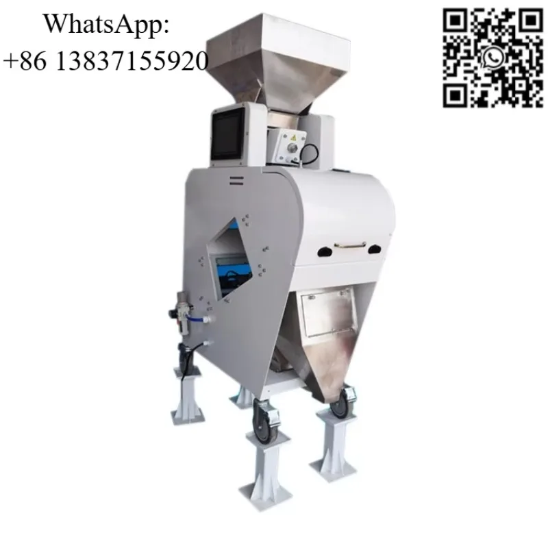 Beans Selection Machine Mini Ccd Cocoa Sorting Machines Small Coffee Bean Color Sorter for Sale